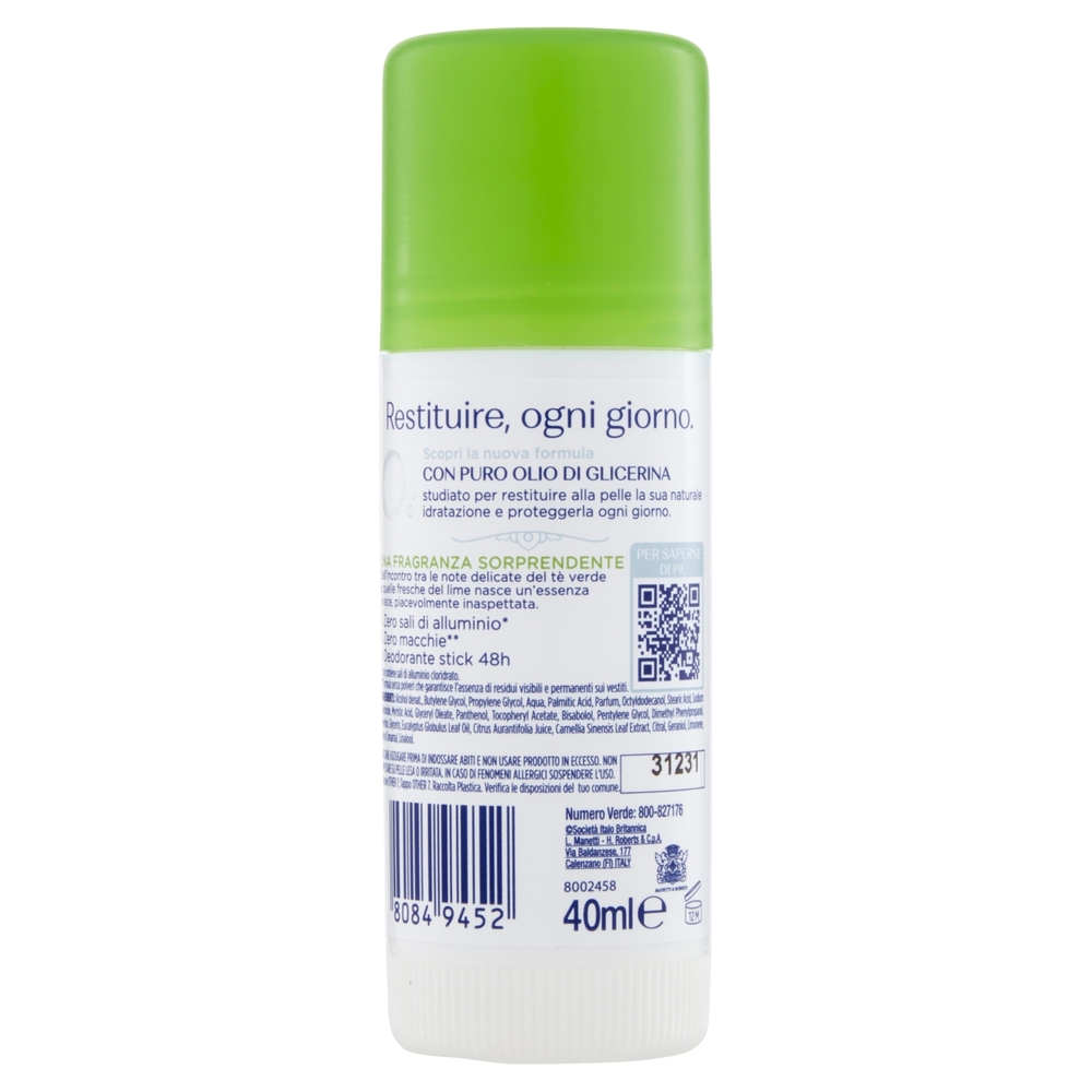 Neutro Roberts Fresco Tè Verde e Lime 40 ml